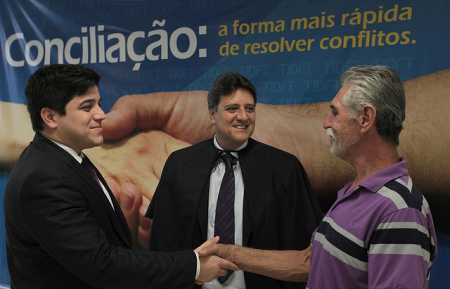 Conciliação. FOTO: Gil Ferreira/Agência CNJ